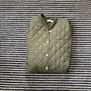 🌿JCL Womens Green Oversized Quilted Pocket Button Jacket M/L